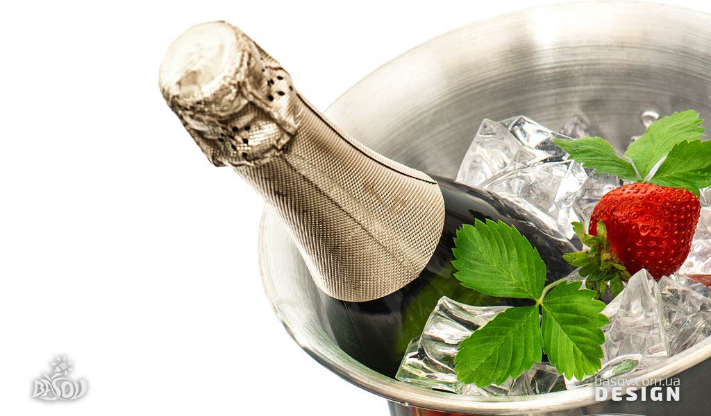 Святкові, етикетки, на, шампанське!